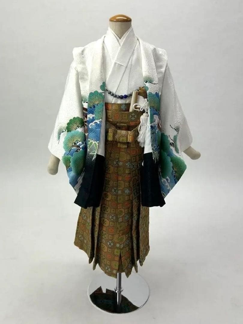 七五三 5歳 絵羽織袴セット 110cm ②