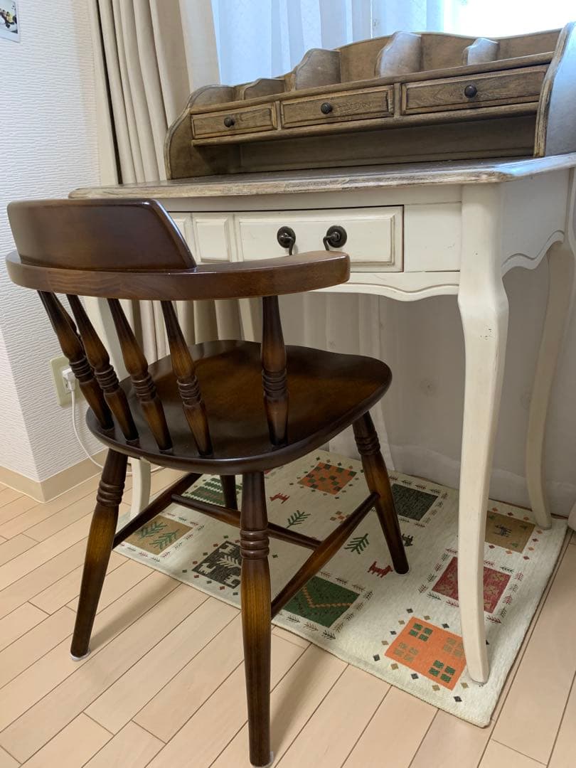 シャビーシック アンティークデスク