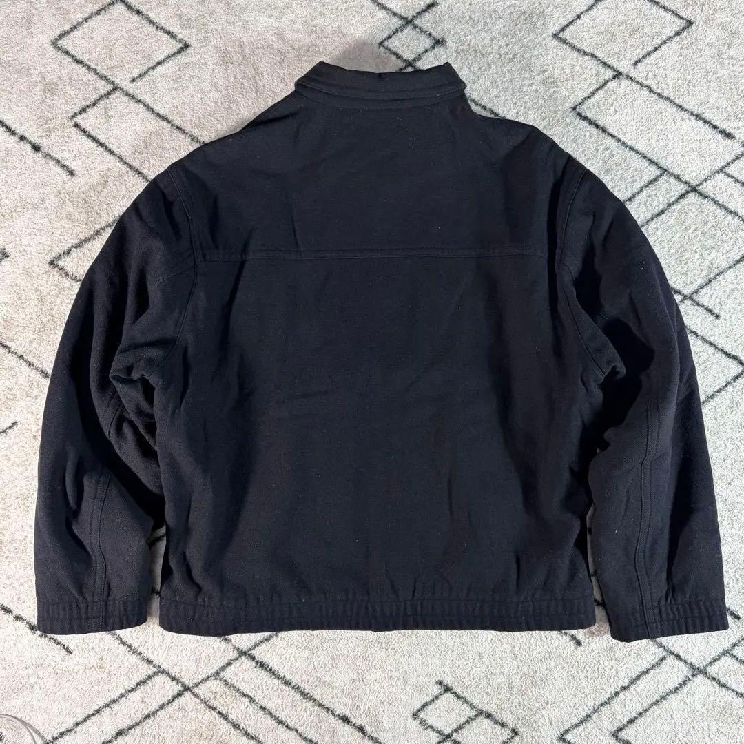 m*u様 【希少訳あり】80sラコステ ウール ハリントンジャケット チェック裏