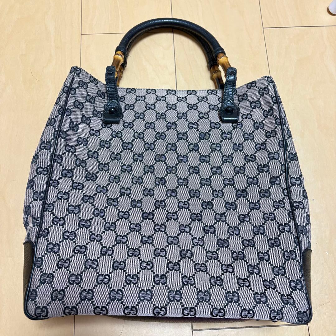 グッチ バンブー GGキャンバス トートバッグ