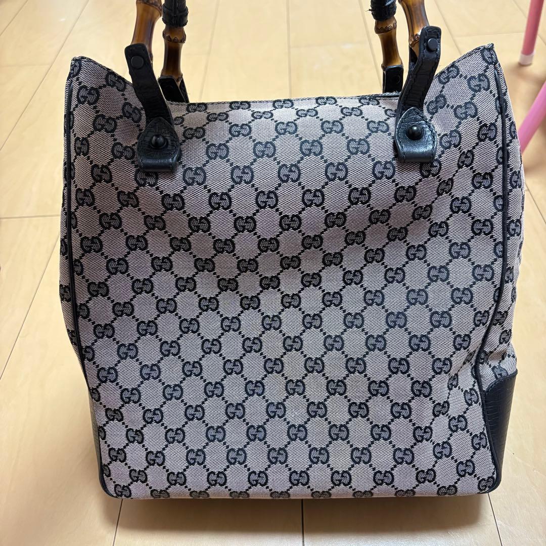グッチ バンブー GGキャンバス トートバッグ