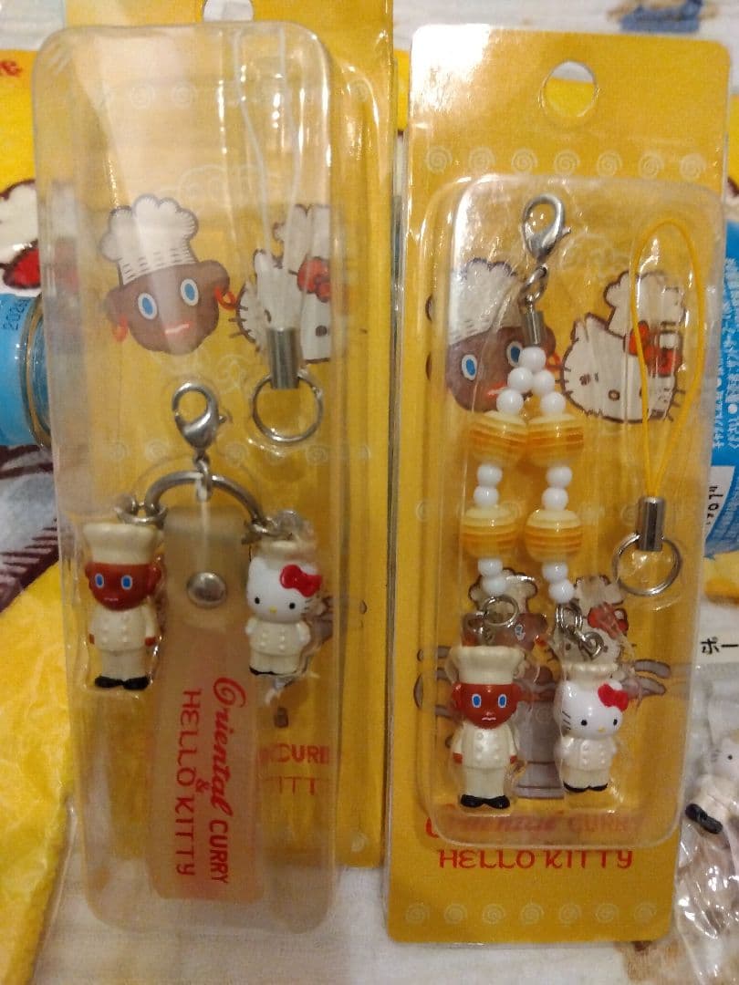 オリエンタルカレー ハローキティ ストラップ ボールペン タオル まとめ売り