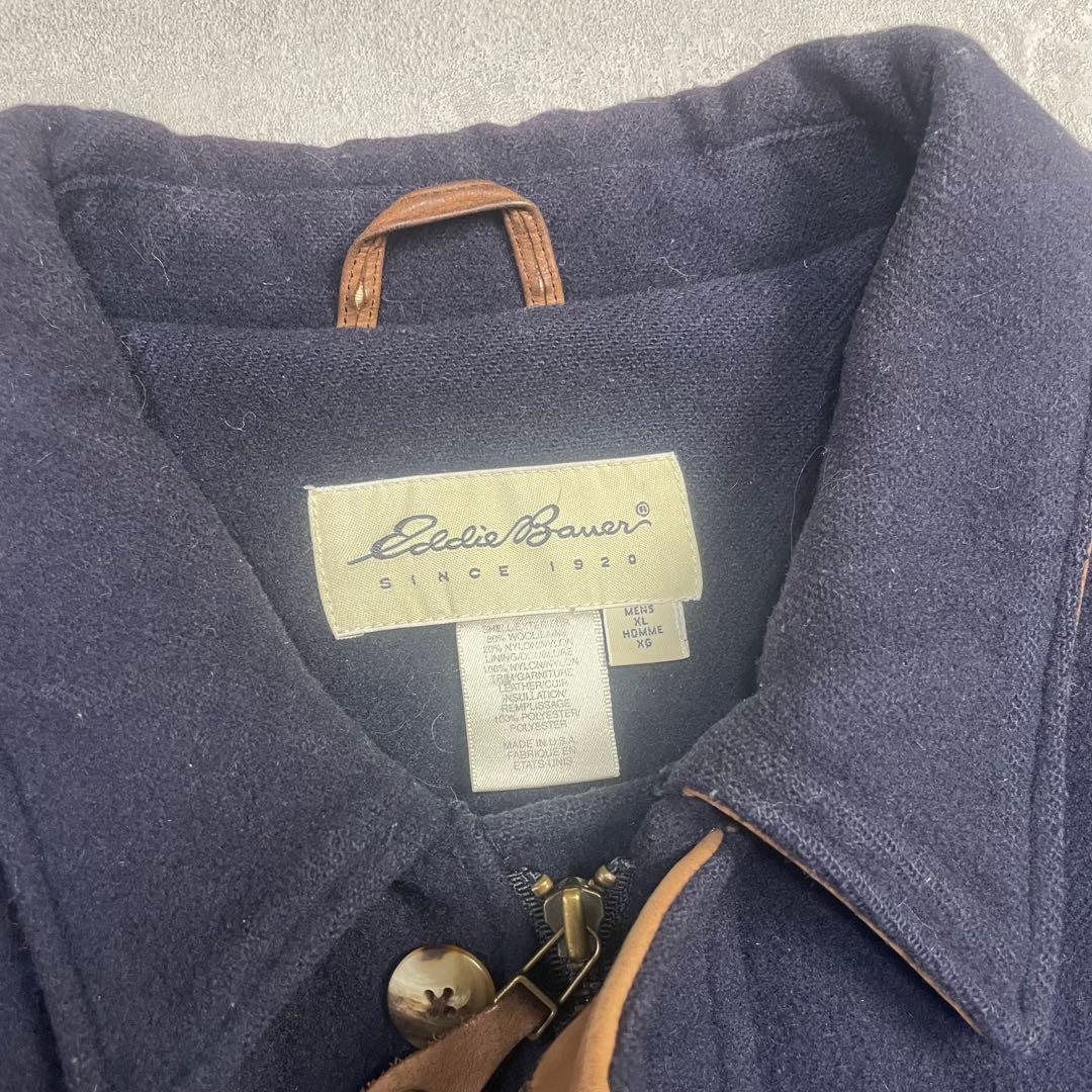 Eddie Bauer USA製 Melton Flight jacket