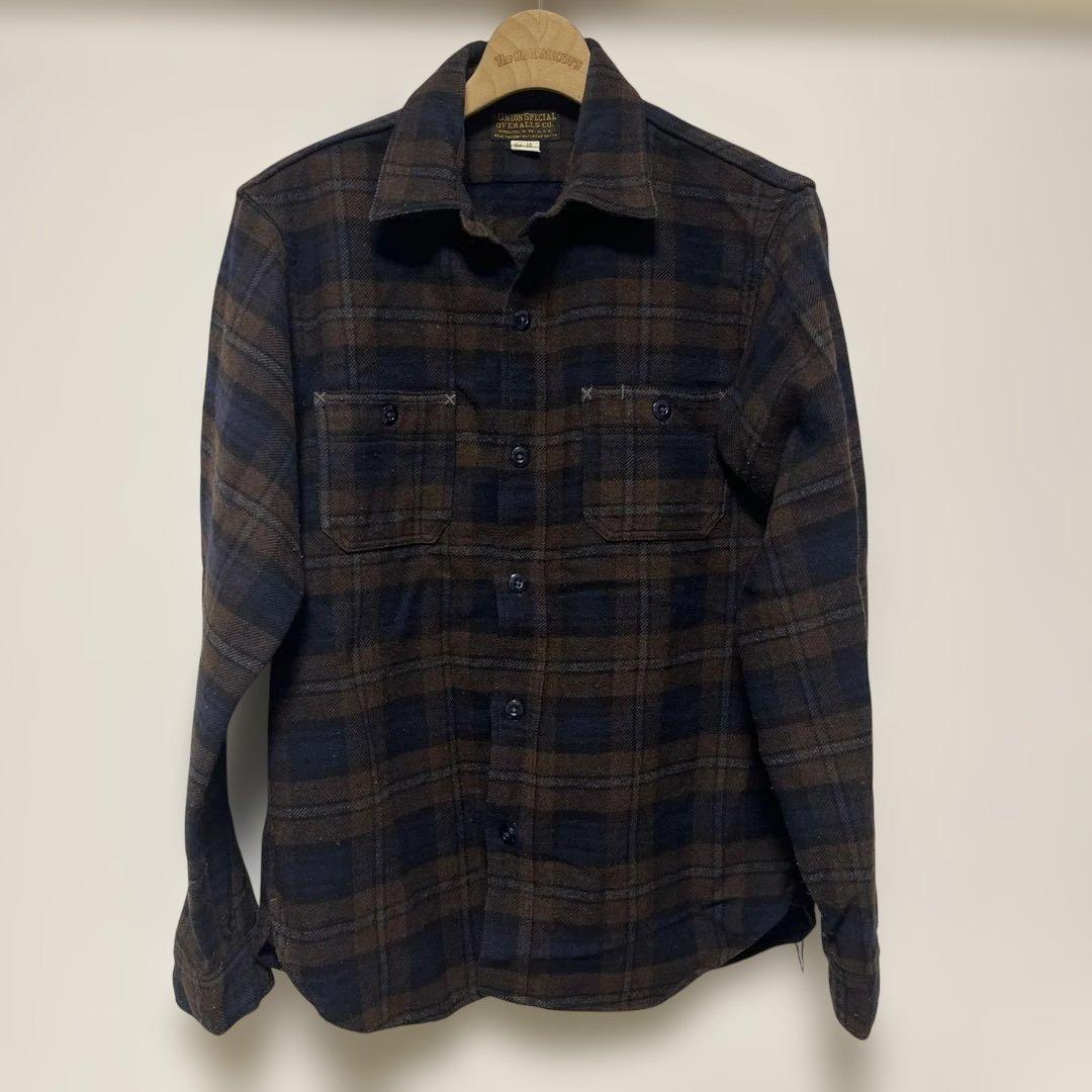 服*K様 フリーホイーラーズ　ネルシャツ