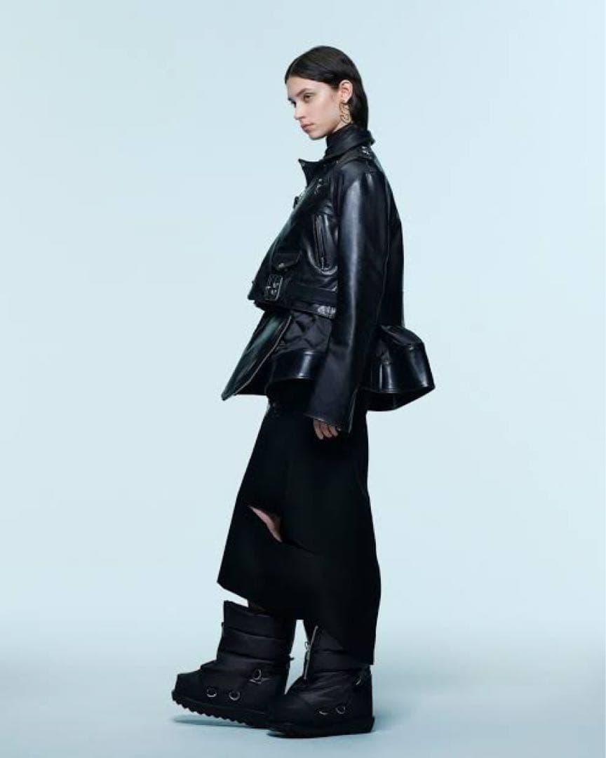 H*A様 sacai Schott Leather Biker Jacket ラ