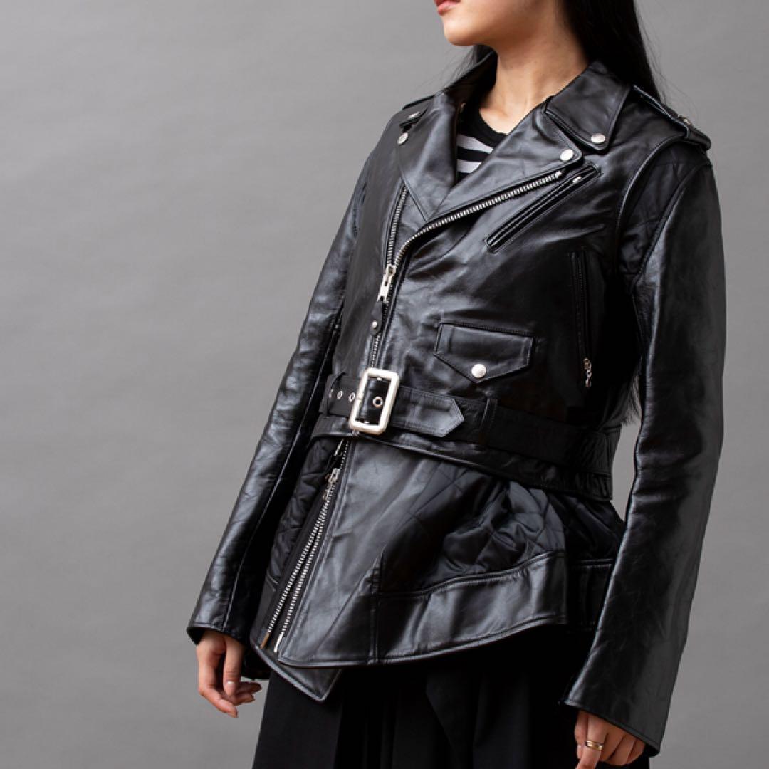 H*A様 sacai Schott Leather Biker Jacket ラ