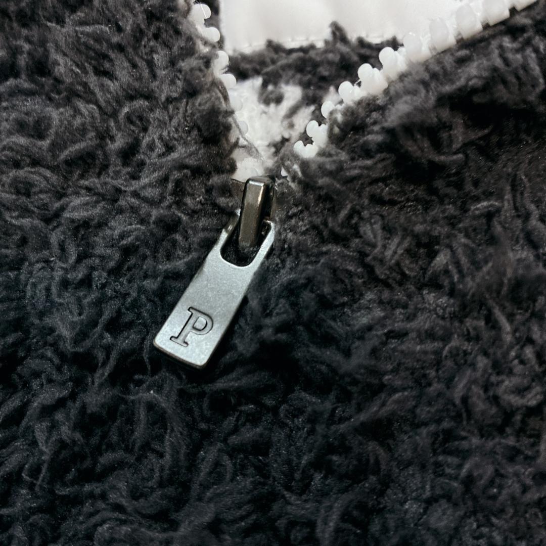 ジェラートピケ ルームウェア セットアップ 上下 パンダ ハロウィン パーカー