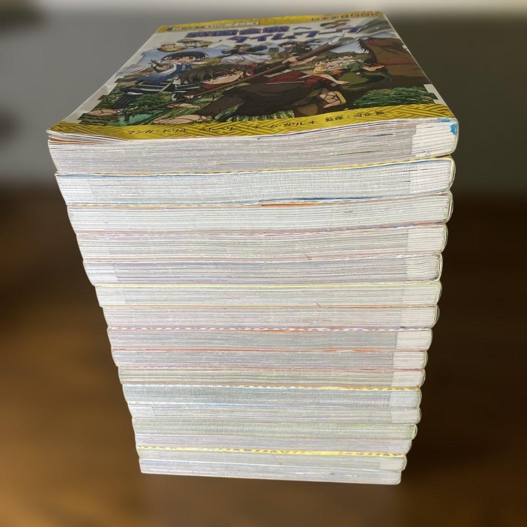 歴史漫画タイムワープシリーズ　全巻セット14冊＋おまけ❷冊戦国合戦＆最強武将