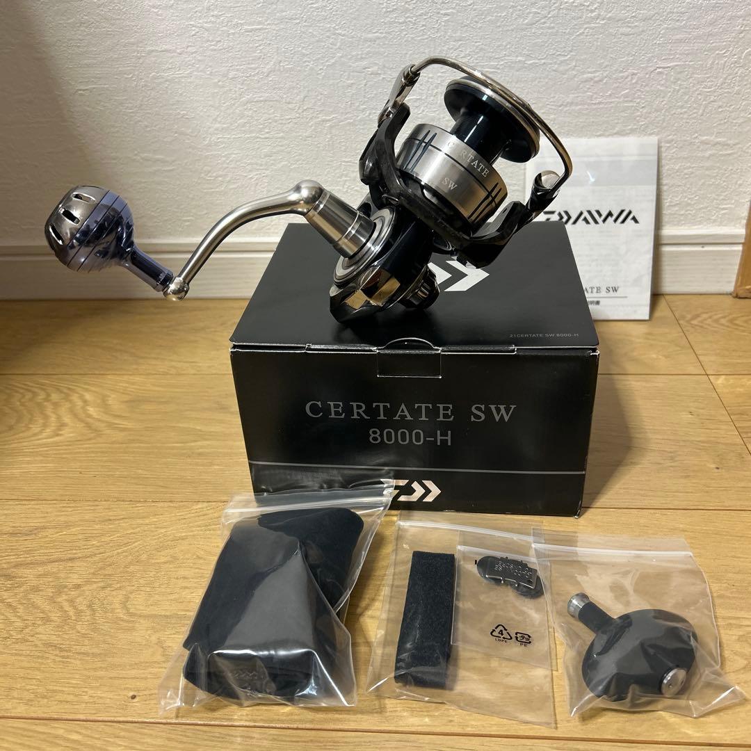 Daiwa 21 CERTATE SW 8000-H スピニングリール