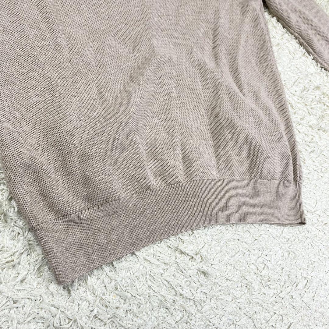 極美品 ポロラルフローレン カーディガン ピマコットン 現行 QRタグ ベージュ