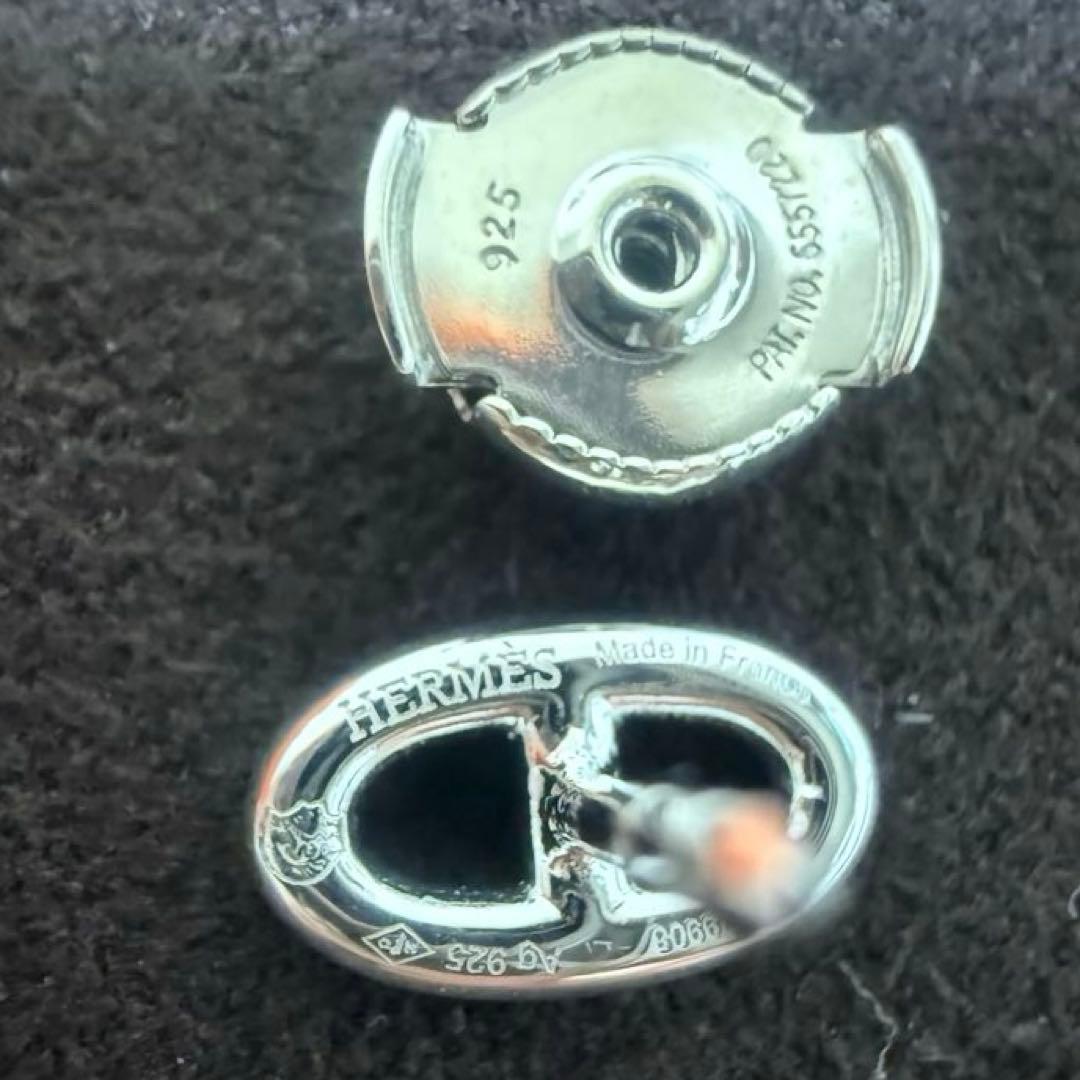 【新品/国内正規店】HERMES シェーヌダンクル ピアス TPM エルメス