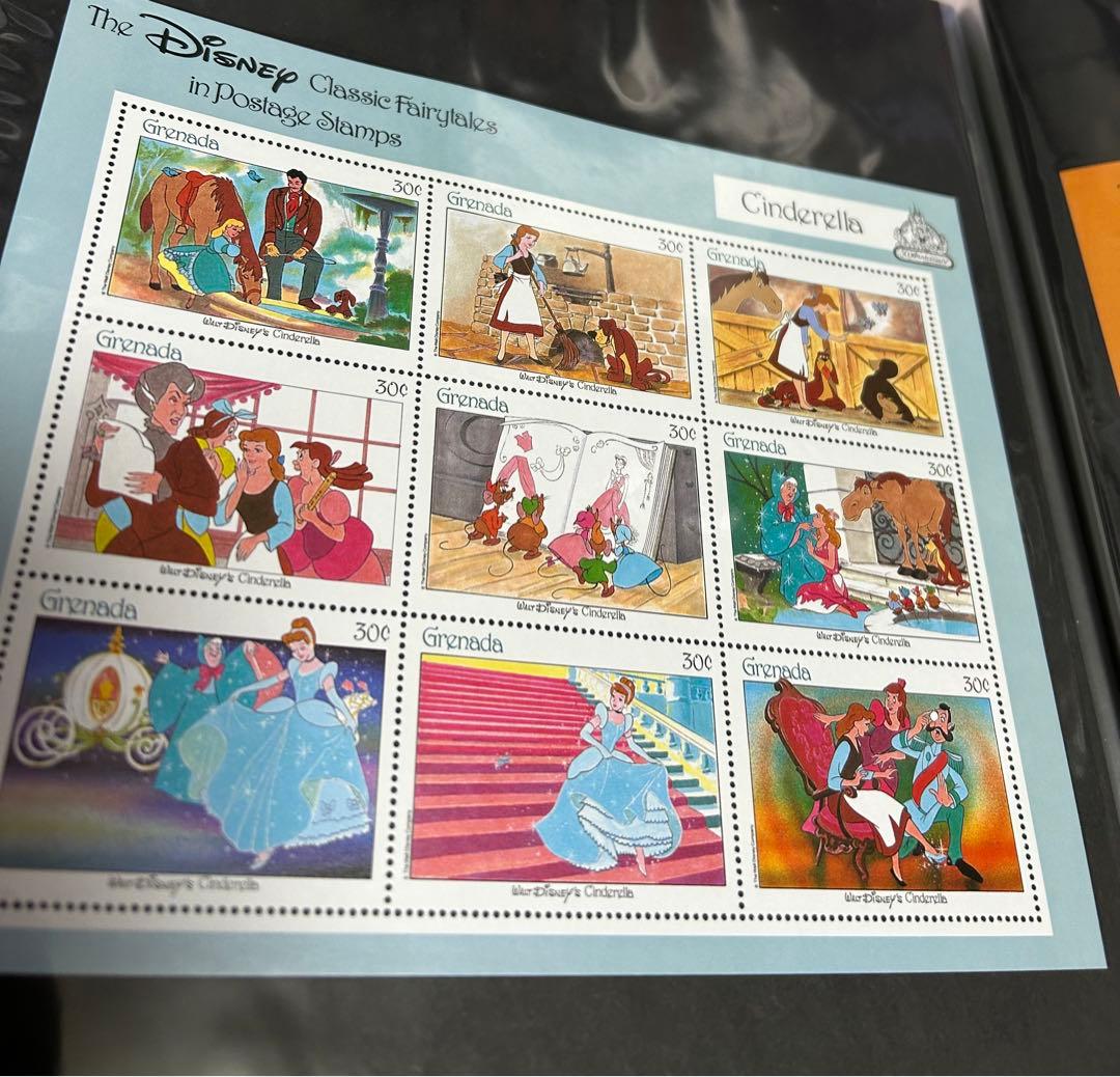 ディズニー切手コレクション