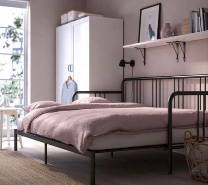 【SSS+】 IKEA　FYRESDAL 　ダブルベッド