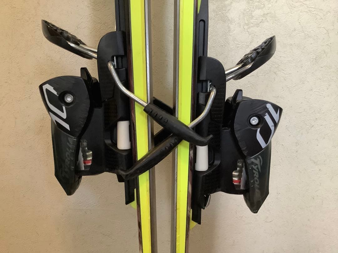 カーピングスキー板 163cm ツインチップ レールビンディング付 Hanson