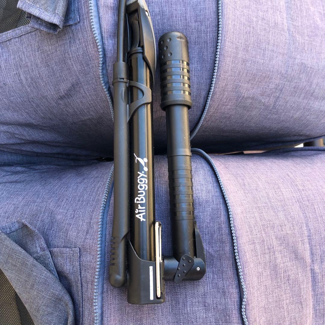 エアバギー ココダブル フロムバースEX 双子ベビーカー ブルー