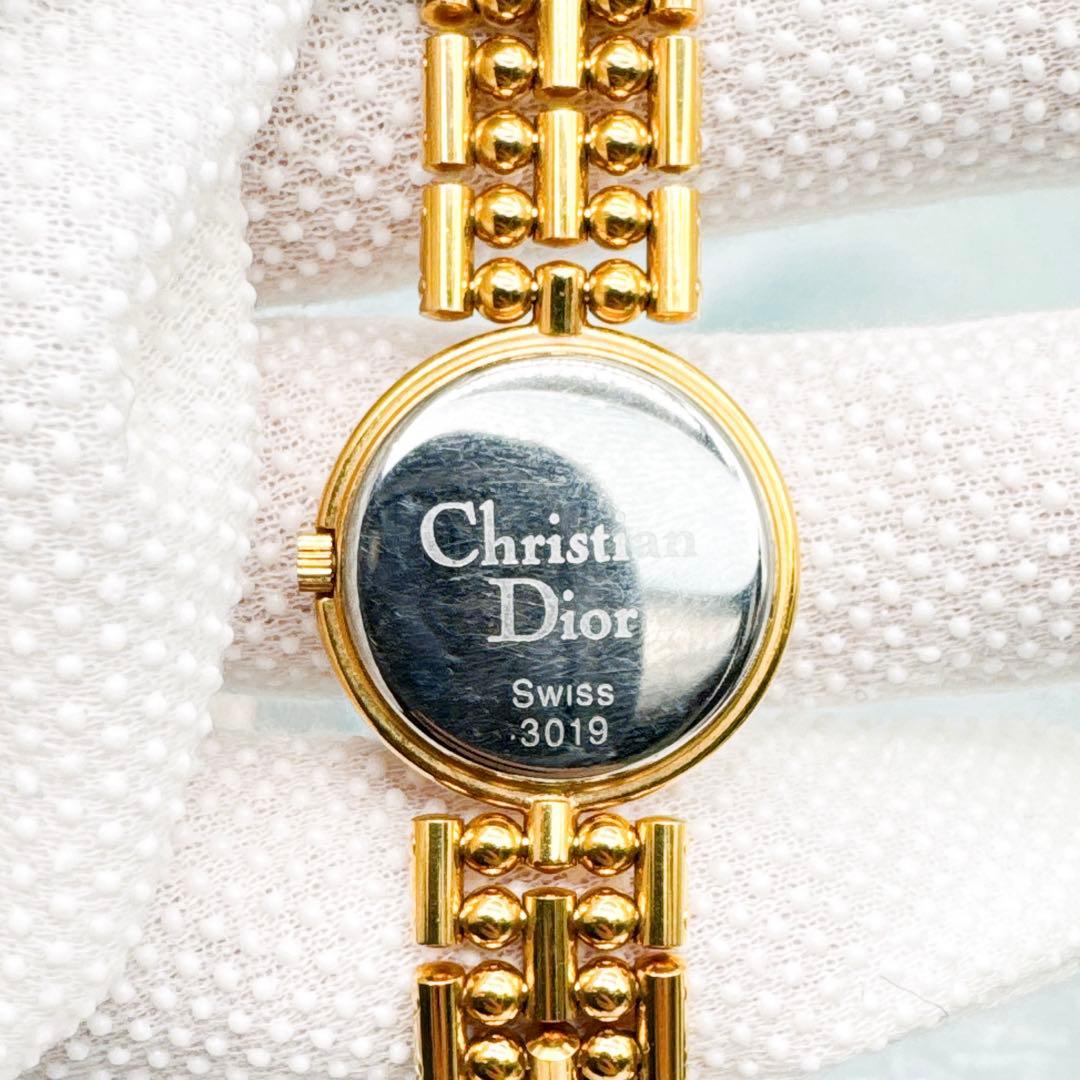 ✨Christian Dior 3019 ラウンド GPクオーツ レディース