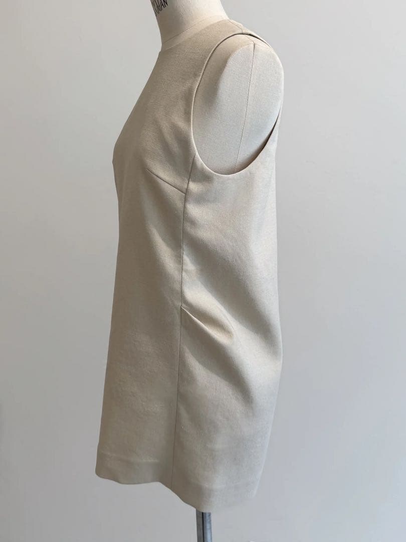 【H】neau linen tops cream