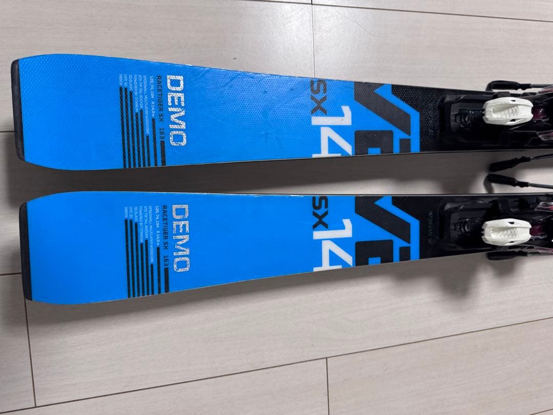 VOLKL RACETIGER SX DEMO163cm スキー板