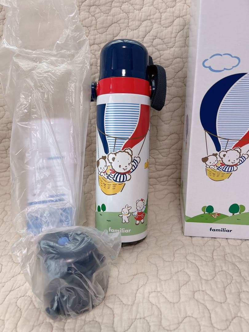 ♦︎ファミリア 水筒　2way ステンレスボトル　未使用品
