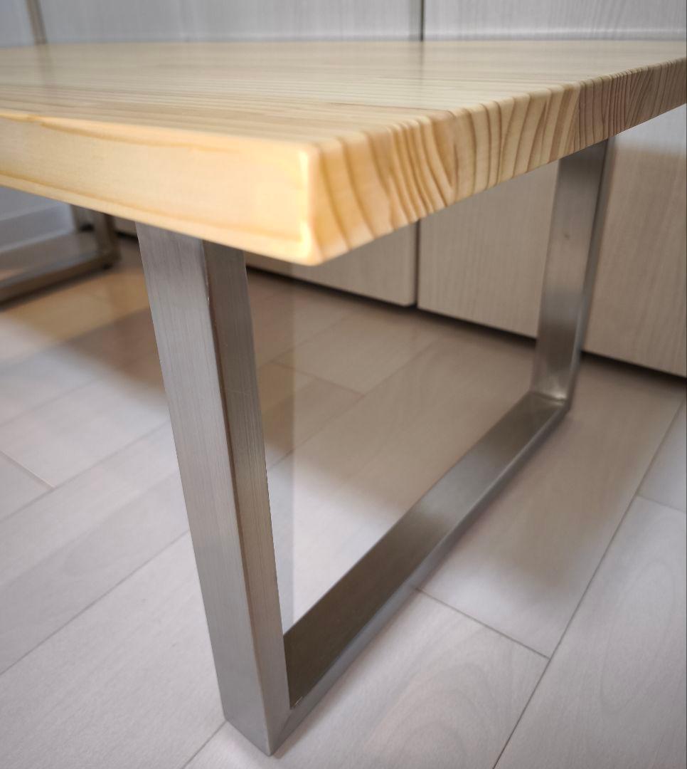 kanademono LOW TABLE Stainless センターテーブル