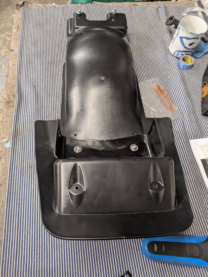 スーパーフォアnc31 フェンダーレスキット