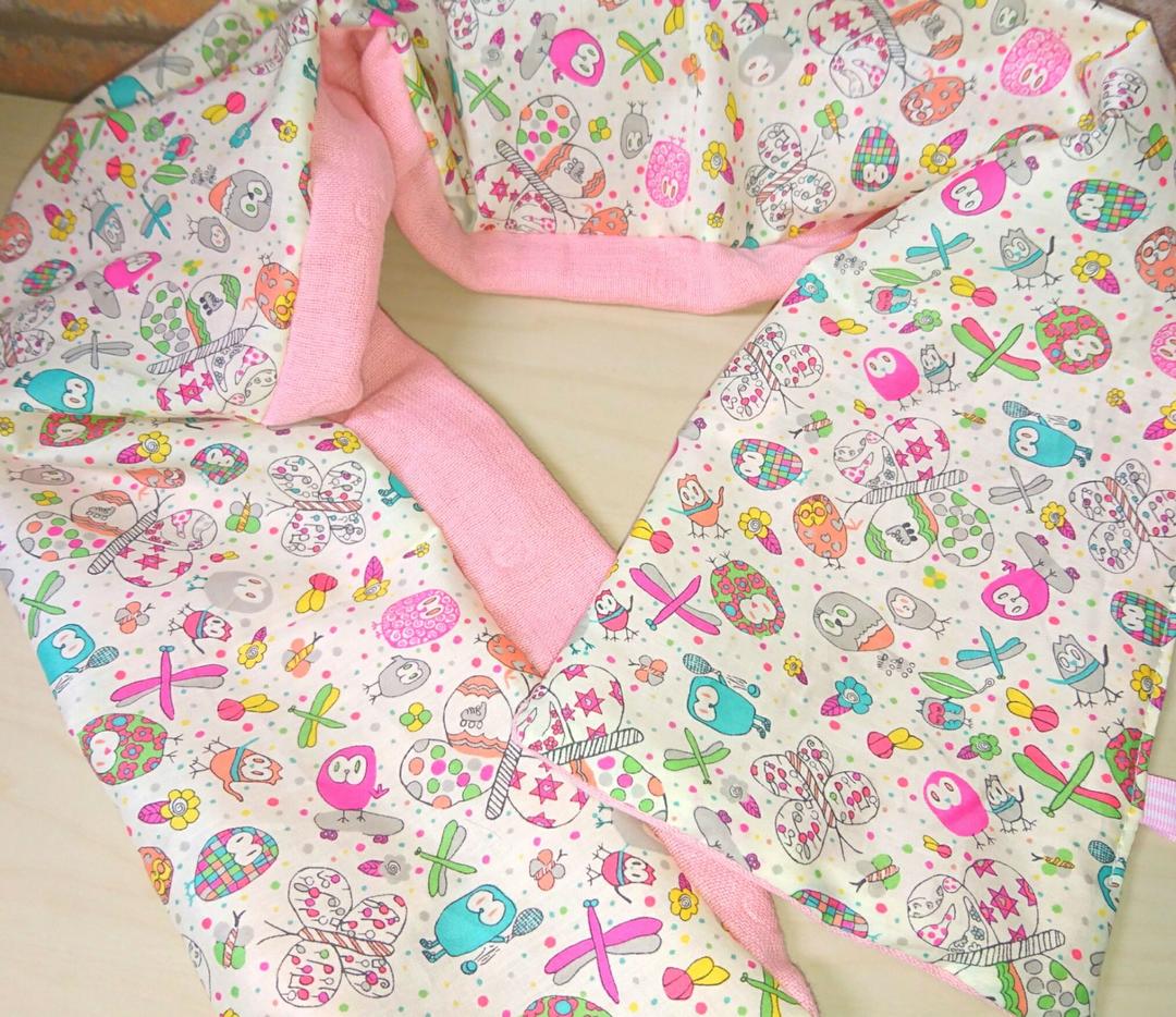 専用❤みかん…超贅沢❤雲のガーゼ☆リバティ＊首かけタオル❤オウル…ピンク系❤