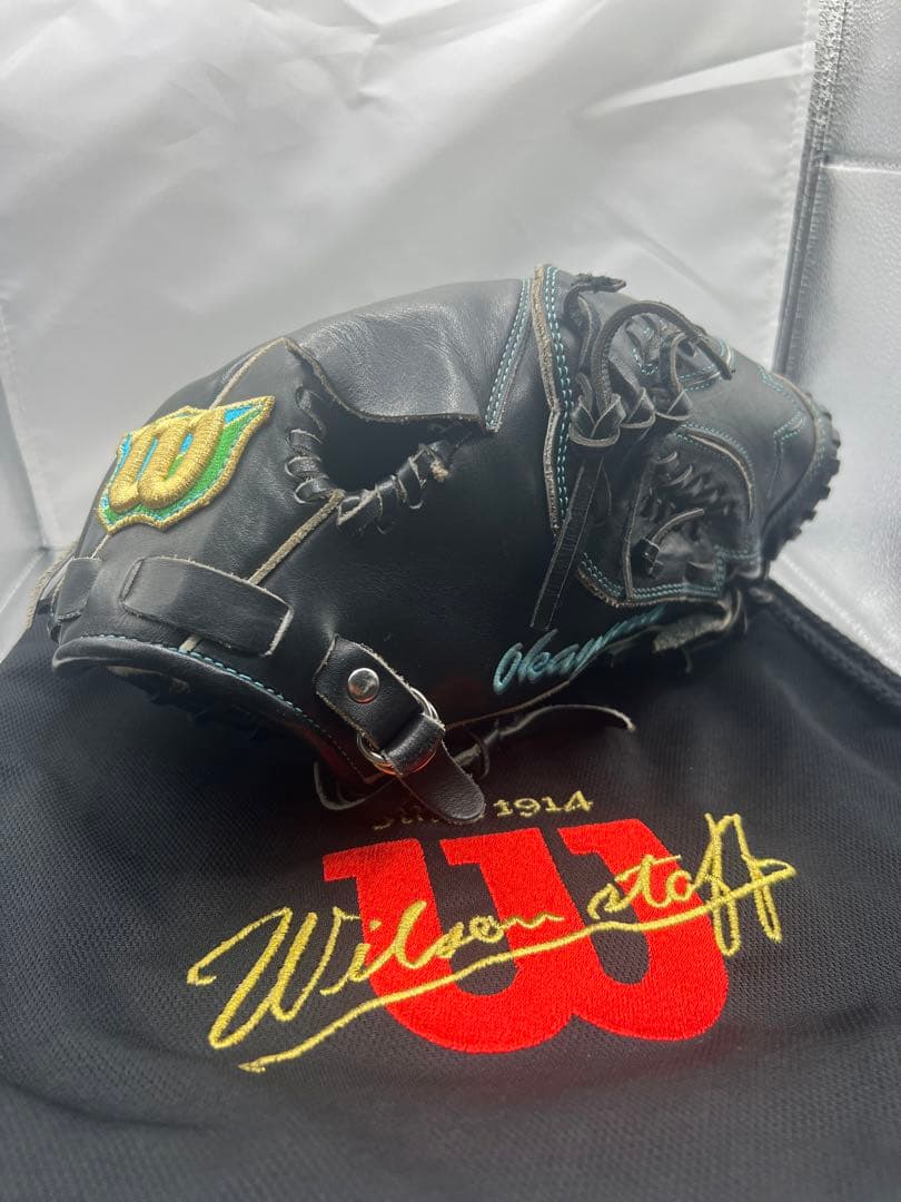ウィルソン　軟式オーダーグラブ　グラブ袋付き