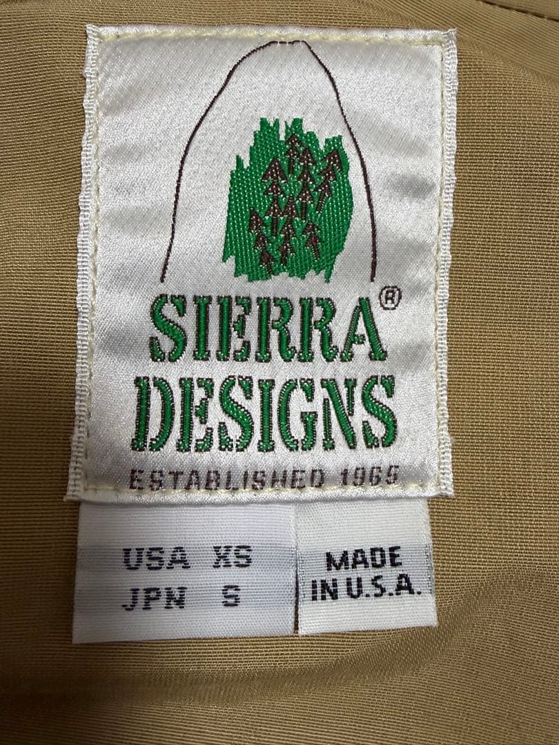SIERRA DESIGNS 60/40 マウンテンパーカー 米国製USA S