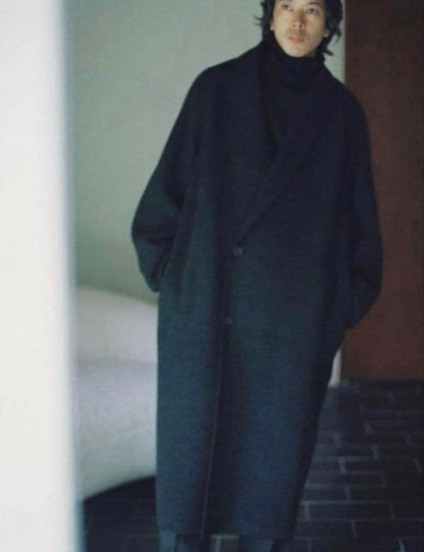 LIDNM shawl collar rever coat Mサイズ