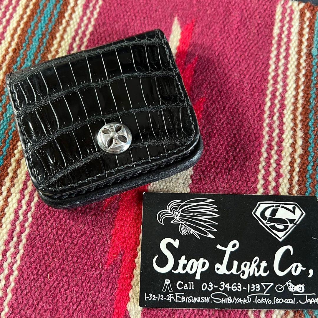 STOP LIGHT ストップライト ケース クロコダイルレザー