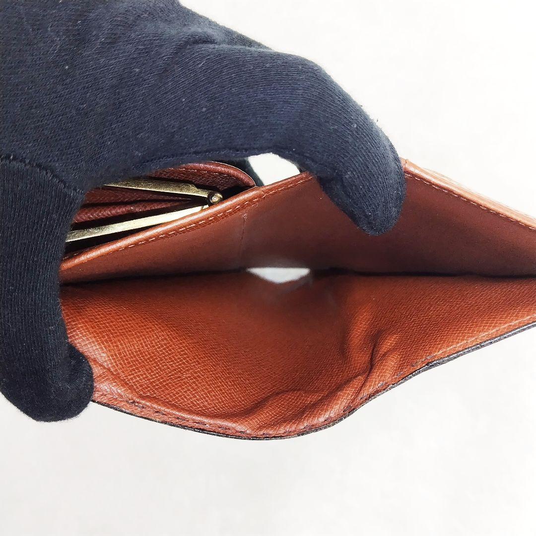 ルイヴィトン がま口財布 ポルトフォイユ ヴィエノワ モノグラム柄