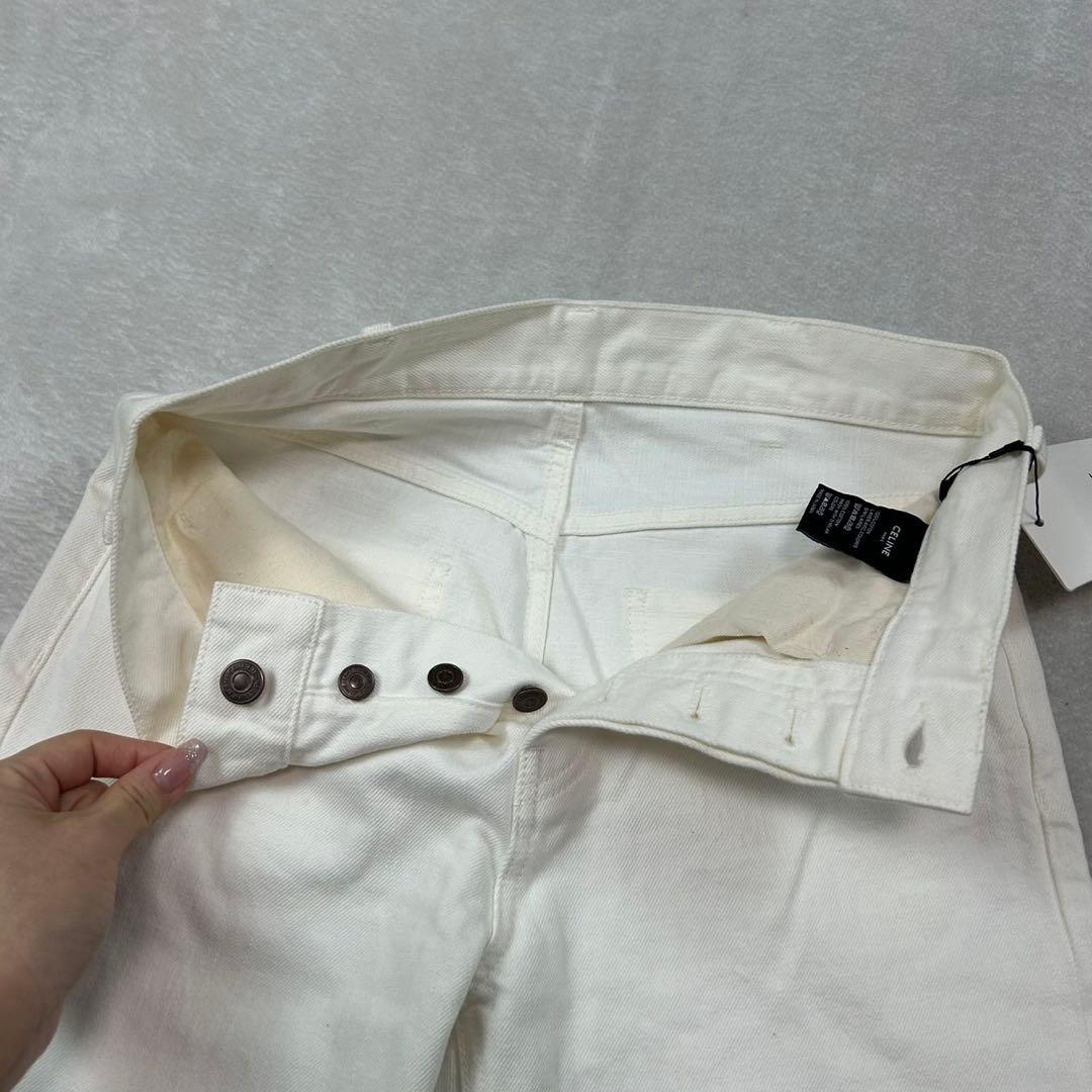 J432 新品未使用 タグ付き M 25 セリーヌ ストレートデニム レディース