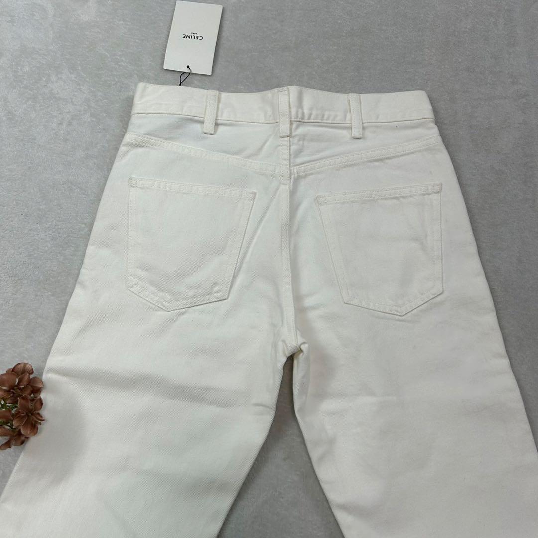 J432 新品未使用 タグ付き M 25 セリーヌ ストレートデニム レディース