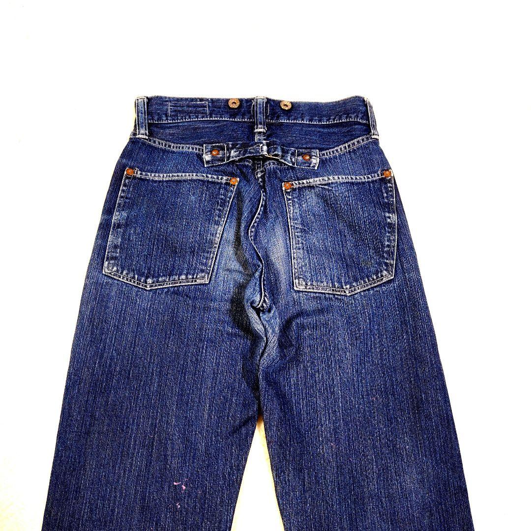 シンチバック 赤耳 別注 希少 fennica × SUGARCANE デニム