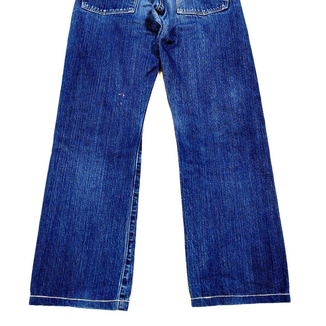 シンチバック 赤耳 別注 希少 fennica × SUGARCANE デニム