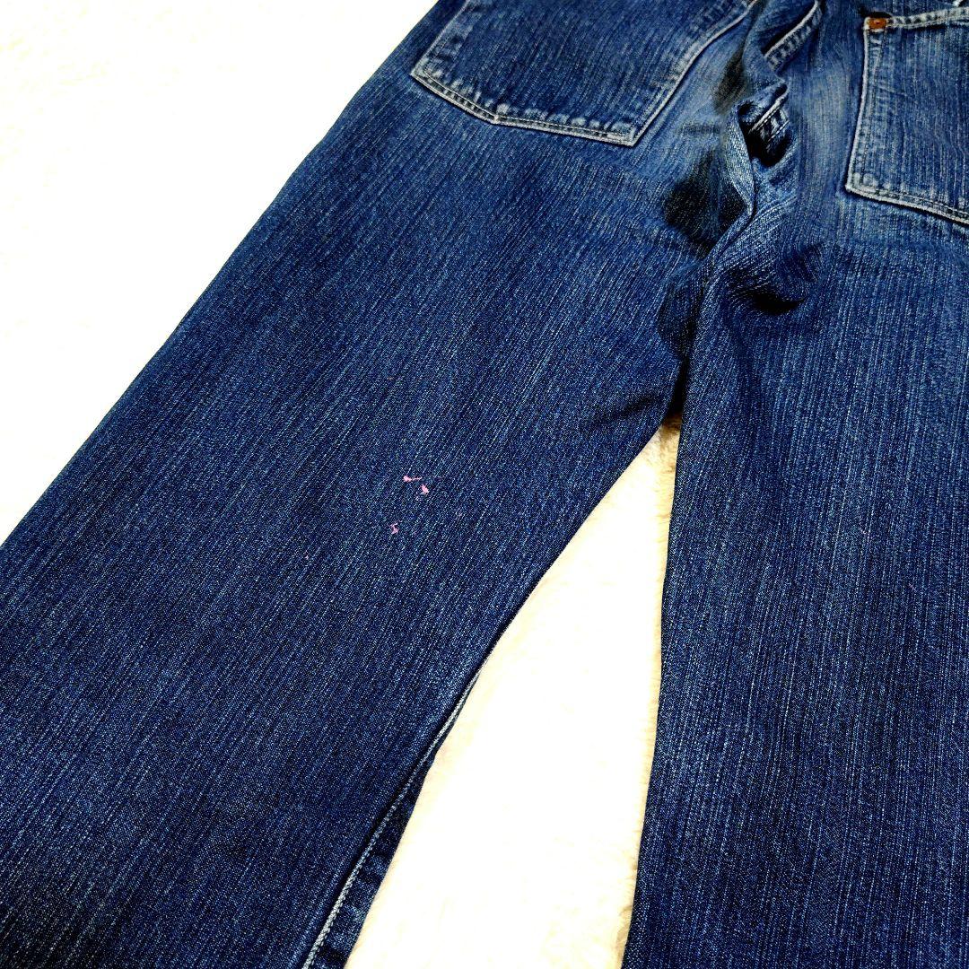 シンチバック 赤耳 別注 希少 fennica × SUGARCANE デニム