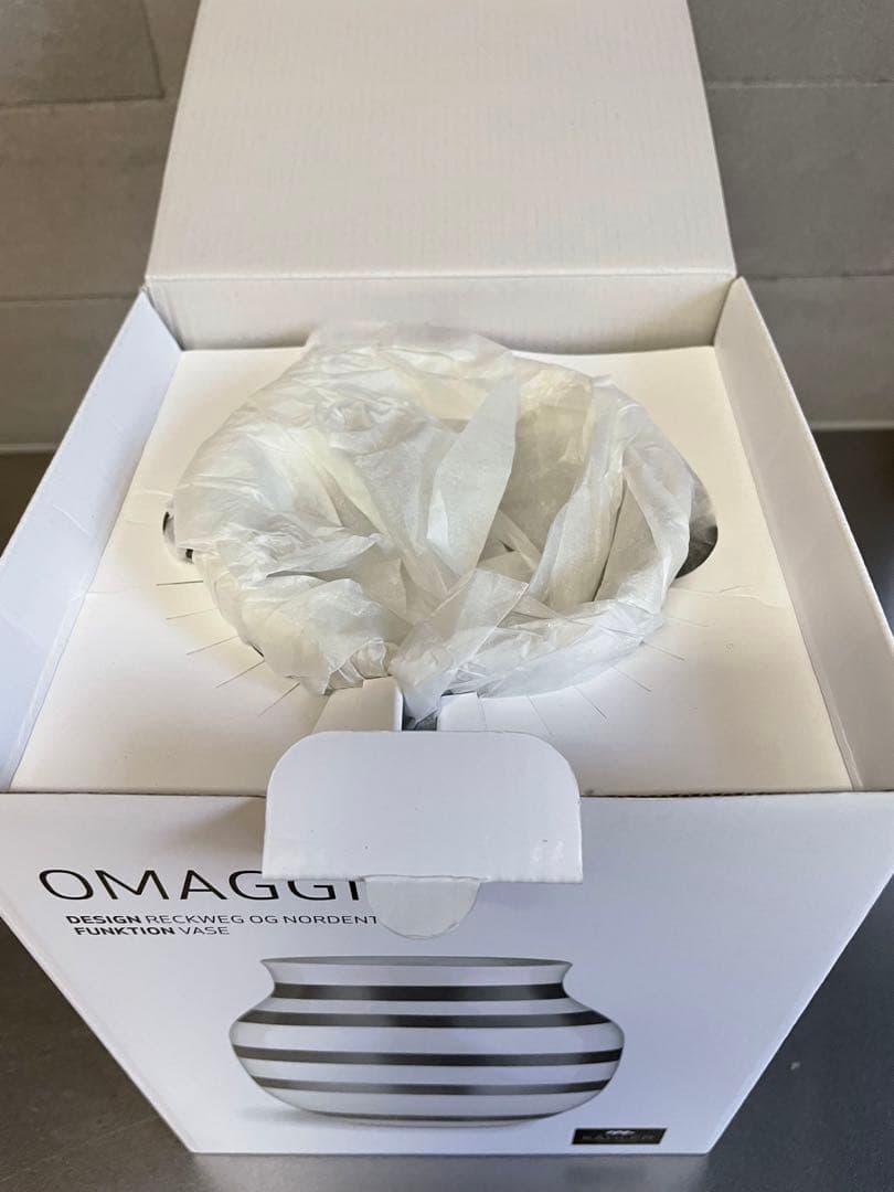 KAHLER ケーラー　オマジオフラワーベース　Ｍサイズ　花瓶