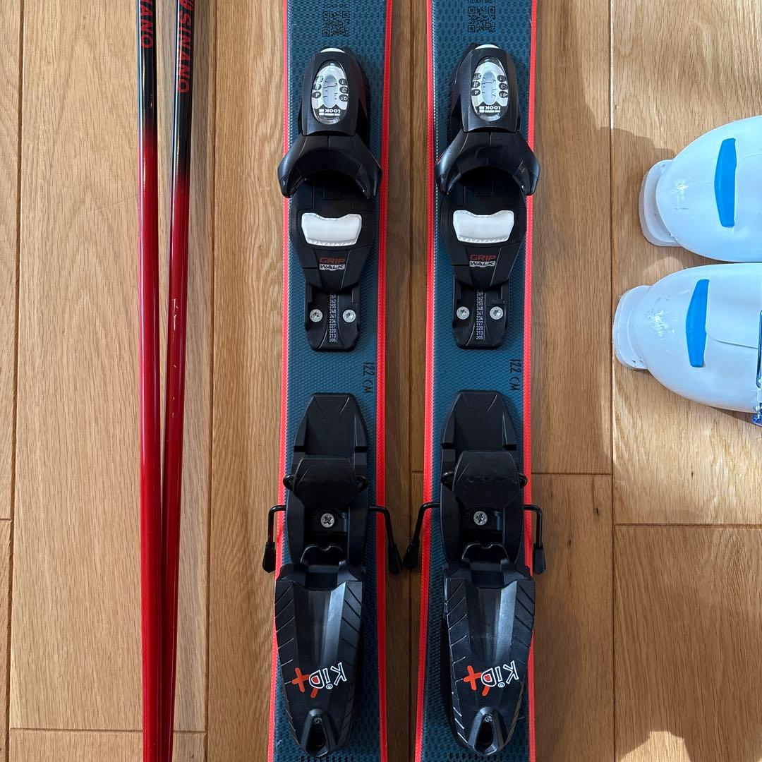 ROSSIGNOL（ロシニョール） ジュニア用スキー 4点セット！美品