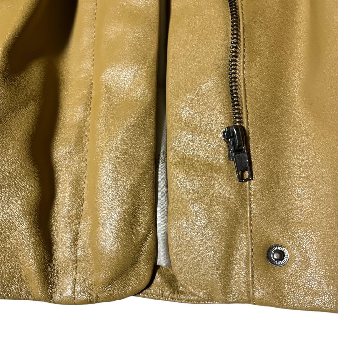 BALMAIN バルマン ラムレザージャケット 超美品 サイズ 11