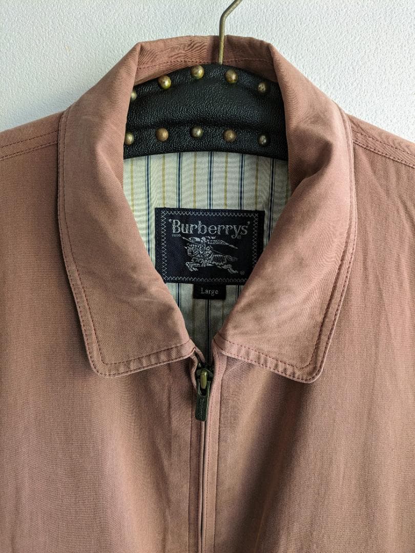 80s BURBERRY スイングトップ ブルゾン ジャケット L