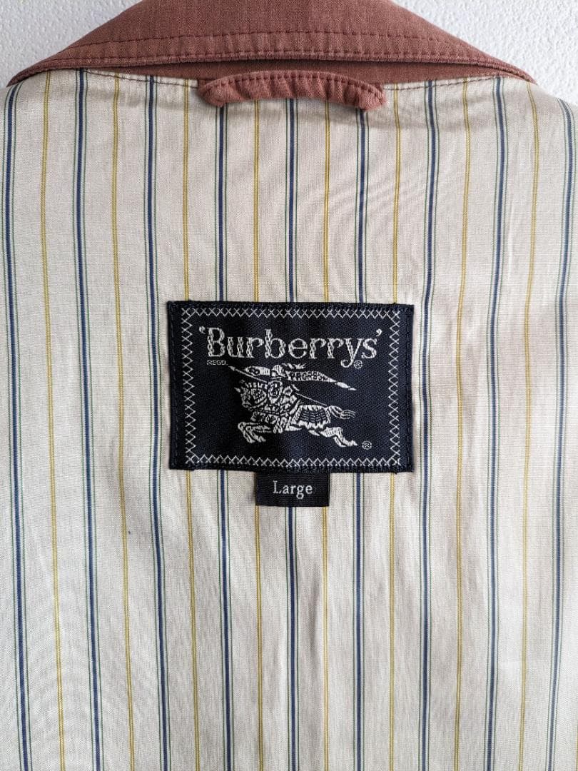 80s BURBERRY スイングトップ ブルゾン ジャケット L