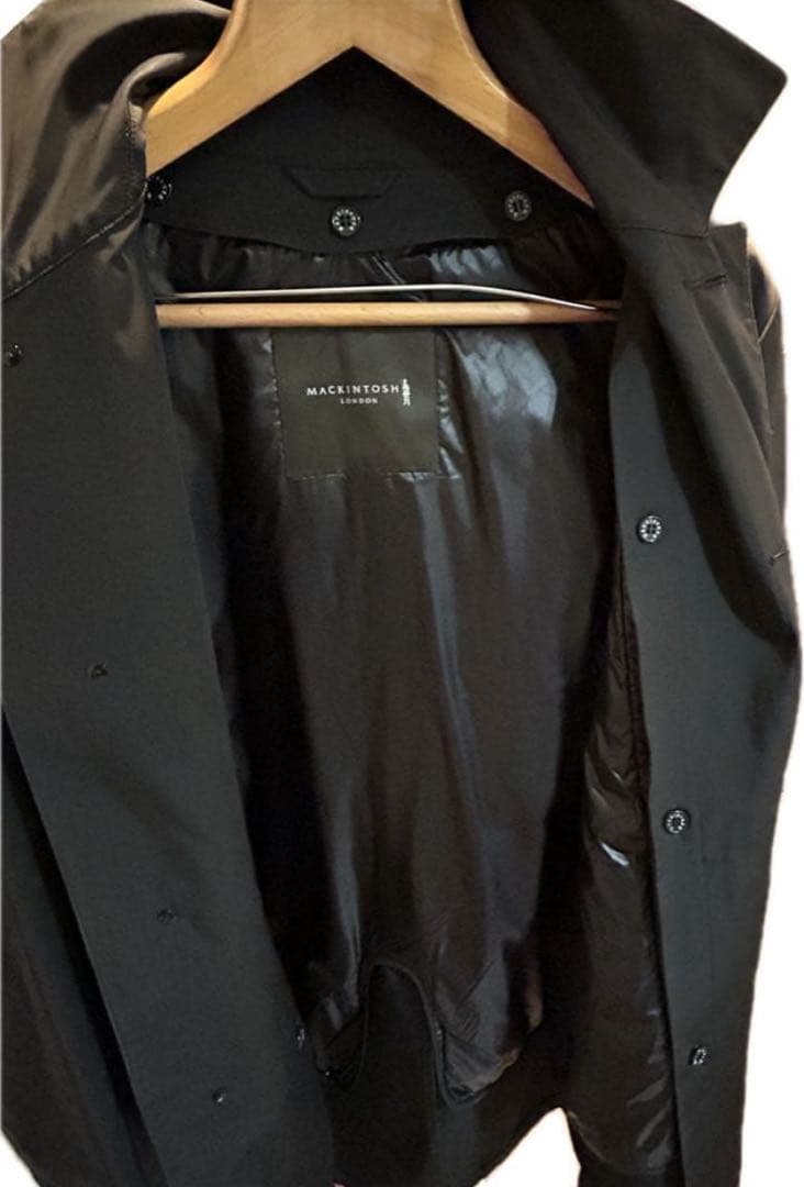 MACKINTOSH LONDON ステンカラーコート 黒 40