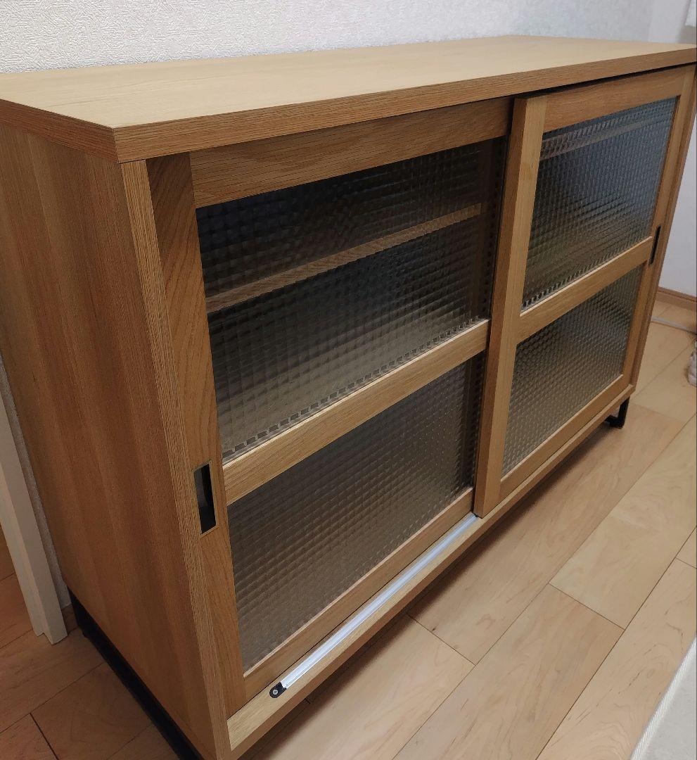 アデペシュ スプレム スライドガラス ローボード