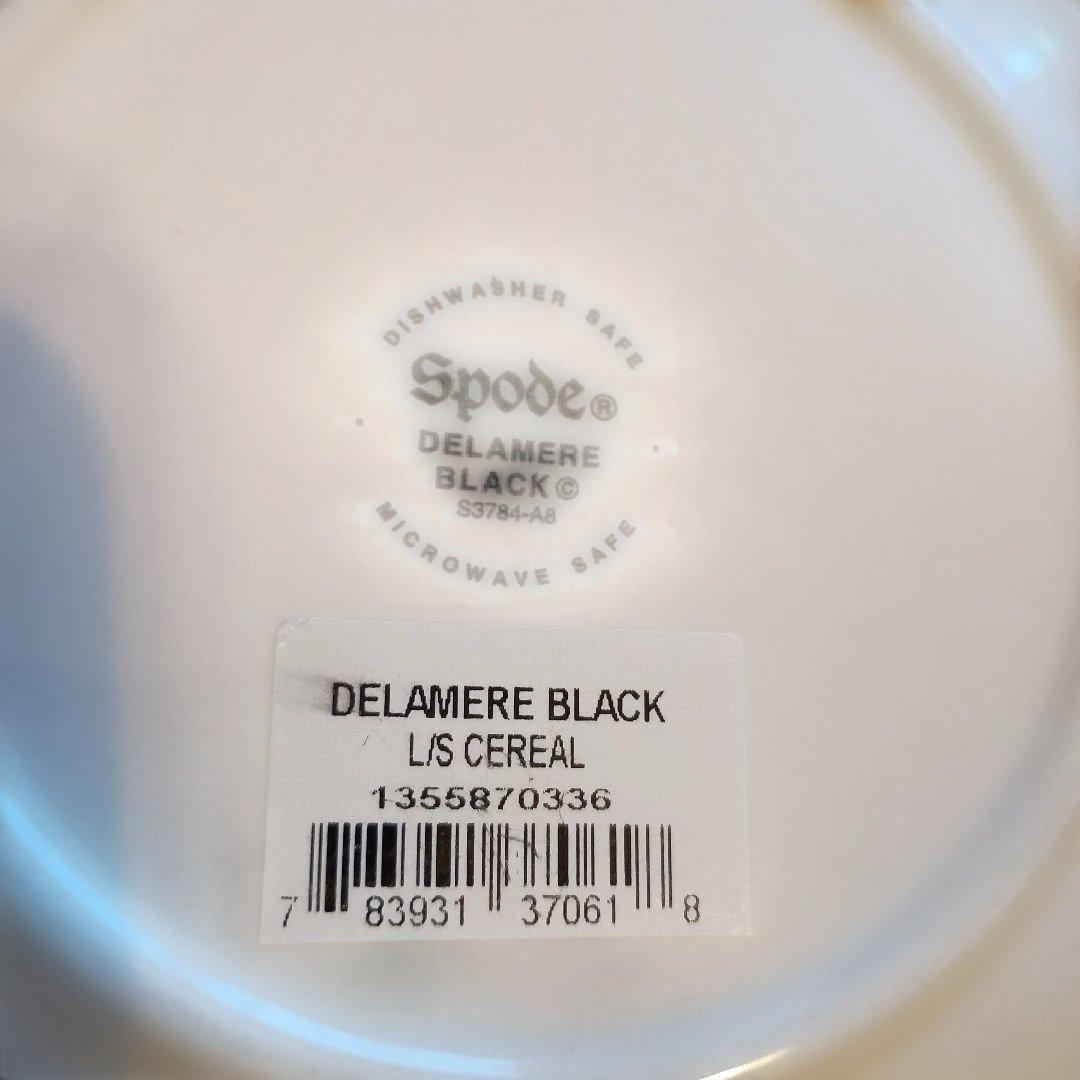 新品★3枚セット スポード デラメア DELAMERE スープ　シリアルプレート