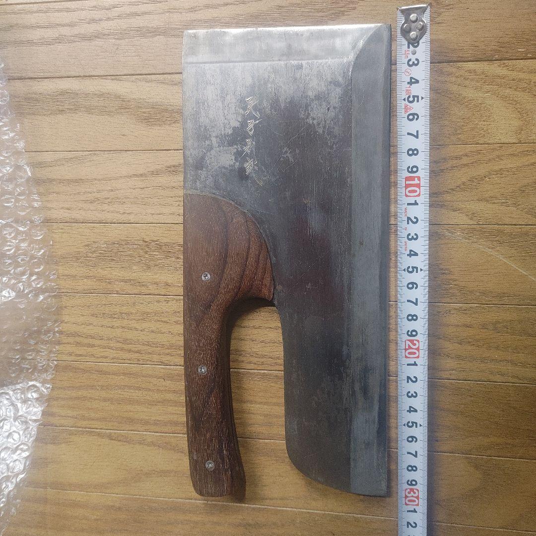 a*k様 そば切り包丁 30.5cm，特注品。重さ1000g