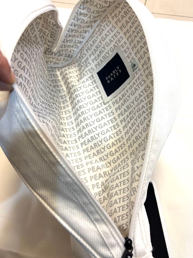 PEARLY GATES ゴルフクラブバッグ ホワイト