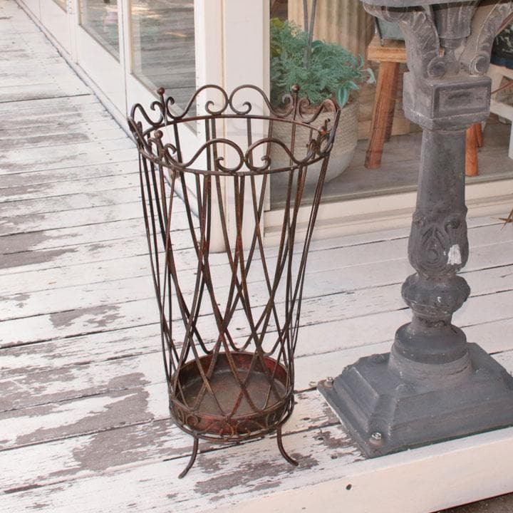 アンブレラスタンド スチール製 インテリア アンティーク 399-2605