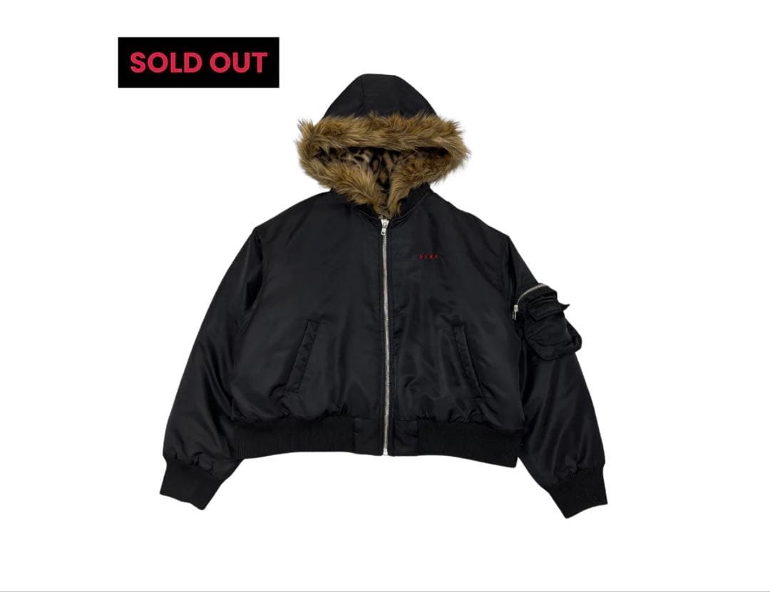 9/S PROJECT MA-1 - BLACK Mサイズ