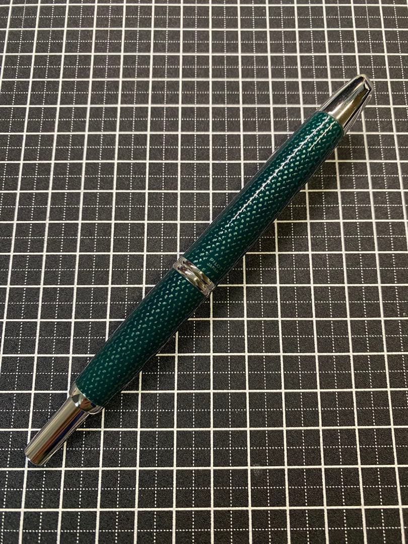 PILOT CAPLESS Kasuri 緑　万年筆　字幅 F