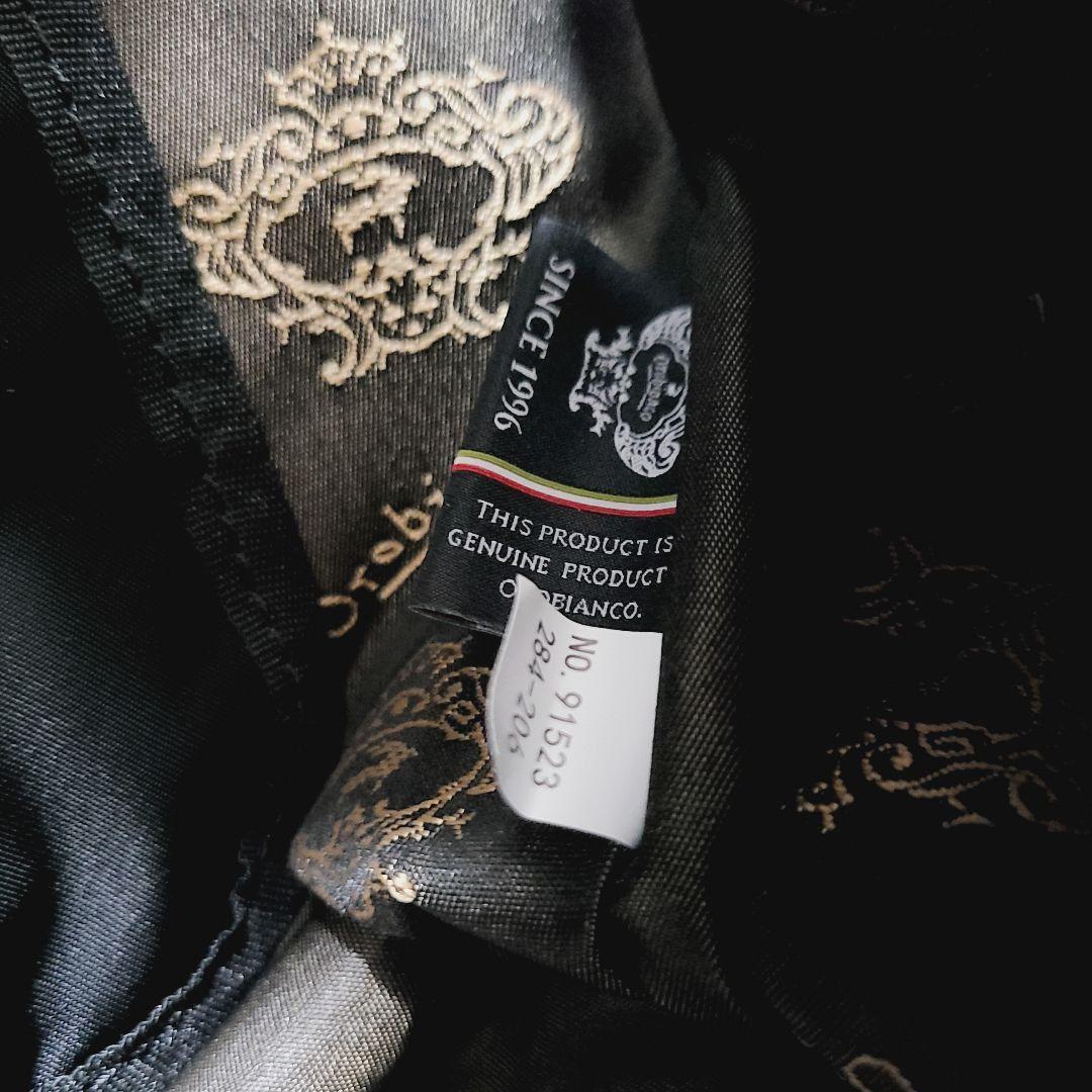 【新品未使用】オロビアンコ　メッセンジャーバッグ　ナイロン　レザー　ロゴプレート